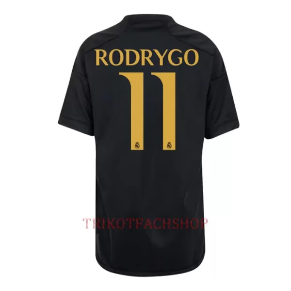 Real Madrid Rodrygo Goes 11 Ausweichtrikot 23/24 für Kinder