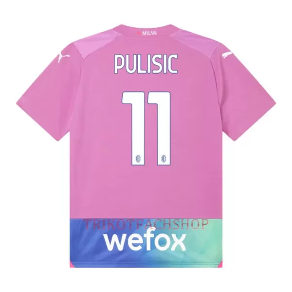 AC Milan Christian Pulišić 11 Ausweichtrikot 23/24 für Kinder