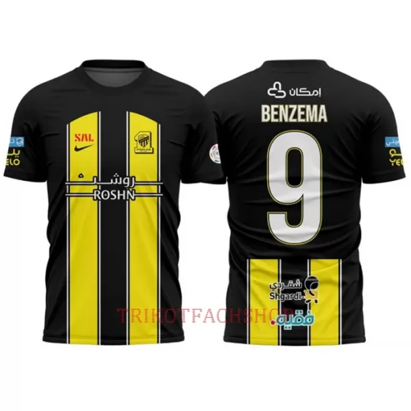 Al-Ittihad FC Karim Benzema 9 Heimtrikot 23/24 für Herren