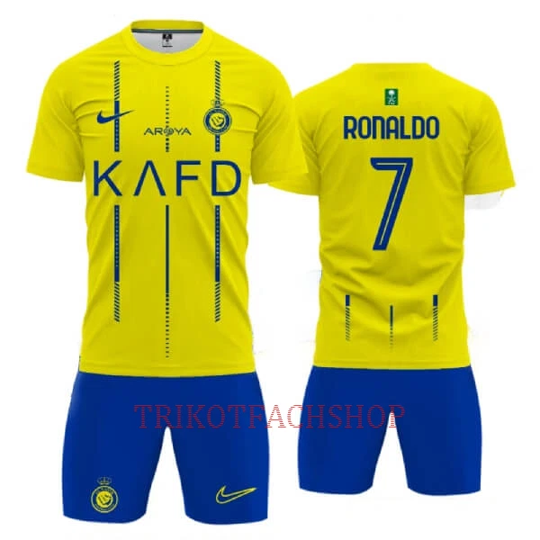 Al-Nassr FC Cristiano Ronaldo 7 Heimtrikot 23/24 für Kinder