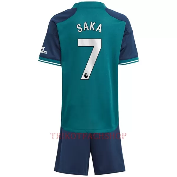 Arsenal Bukayo Saka 7 Ausweichtrikot 23/24 für Kinder