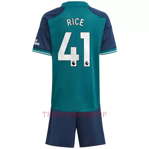 Arsenal Declan Rice 41 Ausweichtrikot 23/24 für Kinder