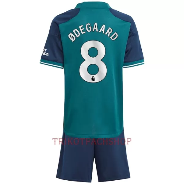 Arsenal Martin Ødegaard 8 Ausweichtrikot 23/24 für Kinder