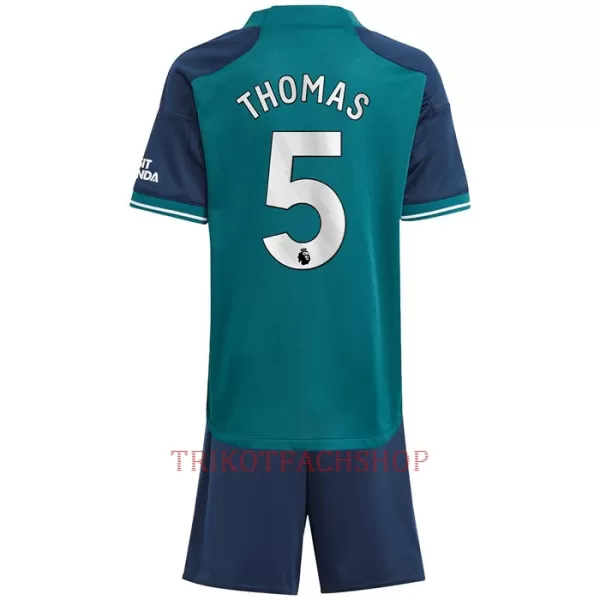 Arsenal Thomas 5 Ausweichtrikot 23/24 für Kinder