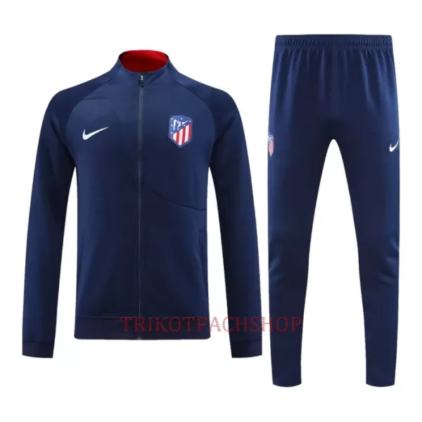 Atlético Madrid Trainingsjackenanzüge 23/24 für Herren Navy