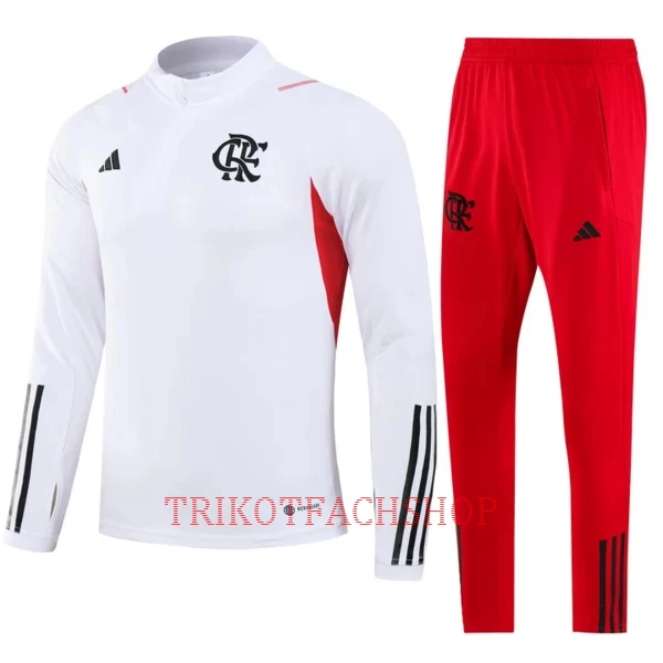 CR Flamengo Trainingsanzug 23/24 für Herren Weiß