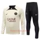 Paris Saint-Germain Trainingsanzug 23/24 für Herren Creme