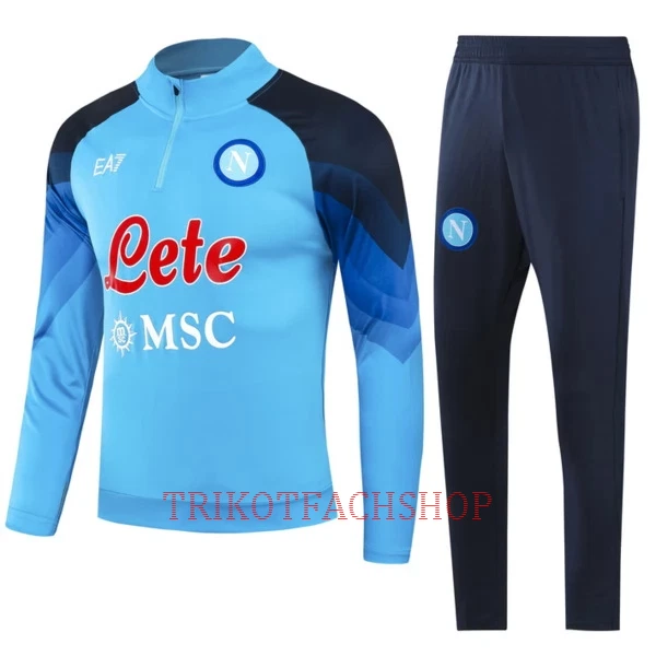 SSC Napoli Trainingsanzug 23/24 für Herren Blau