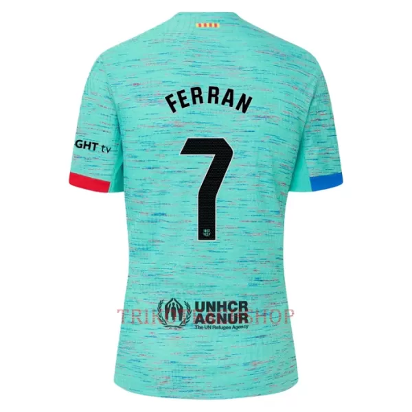 FC Barcelona Ferran Torres 7 Ausweichtrikot 23/24 für Kinder