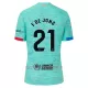 FC Barcelona Frenkie de Jong 21 Ausweichtrikot 23/24 für Kinder