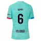 FC Barcelona Gavi 6 Ausweichtrikot 23/24 für Herren