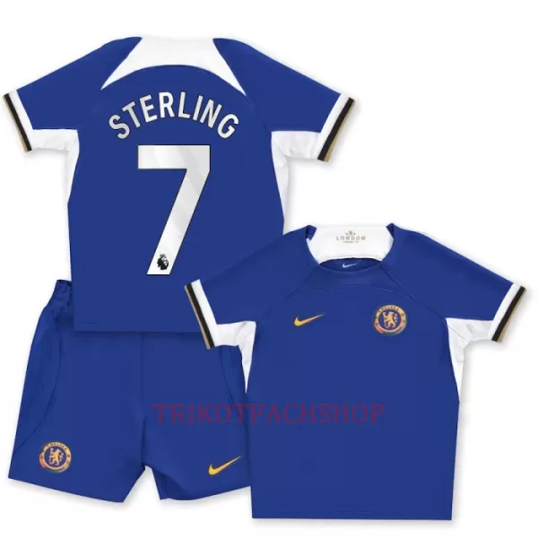 Chelsea Raheem Sterling 7 Heimtrikot 23/24 für Kinder