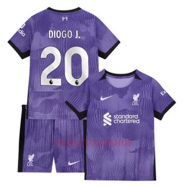 Liverpool Diogo Jota 20 Ausweichtrikot 23/24 für Kinder