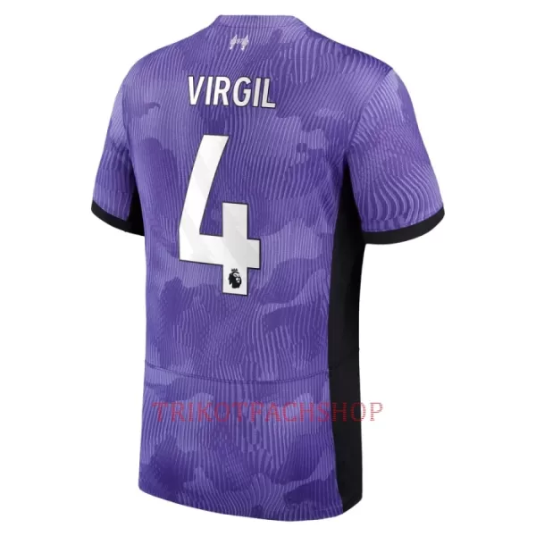 Liverpool Virgil van Dijk 4 Ausweichtrikot 23/24 für Herren