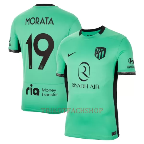 Atlético Madrid Álvaro Morata 19 Ausweichtrikot 23/24 für Herren