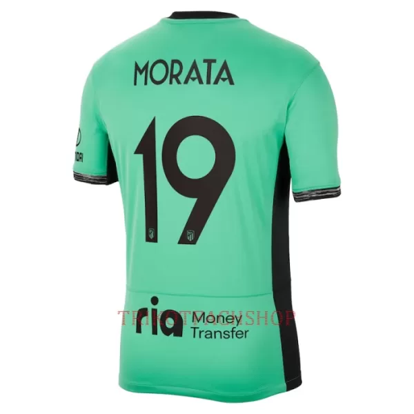 Atlético Madrid Álvaro Morata 19 Ausweichtrikot 23/24 für Herren