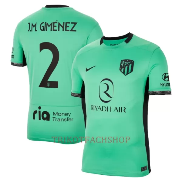 Atlético Madrid JM Santiago Gimenez 2 Ausweichtrikot 23/24 für Herren