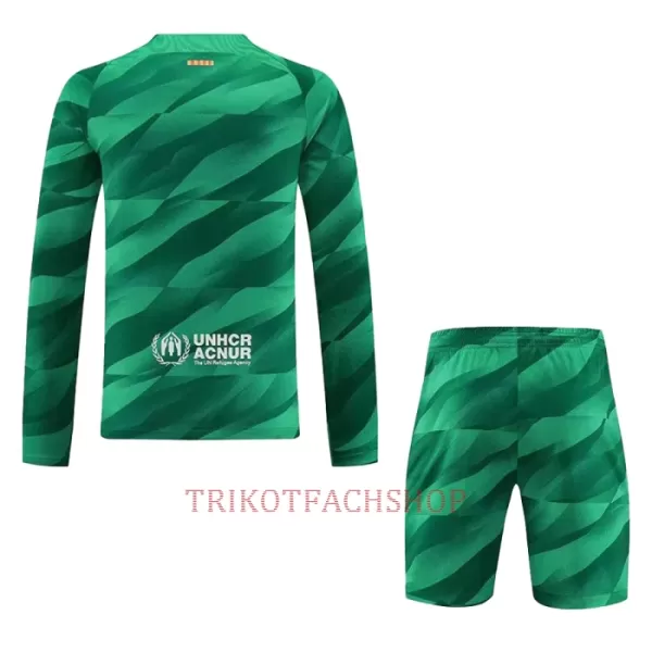 FC Barcelona Torwart Heimtrikot 23/24 Langarm für Kinder