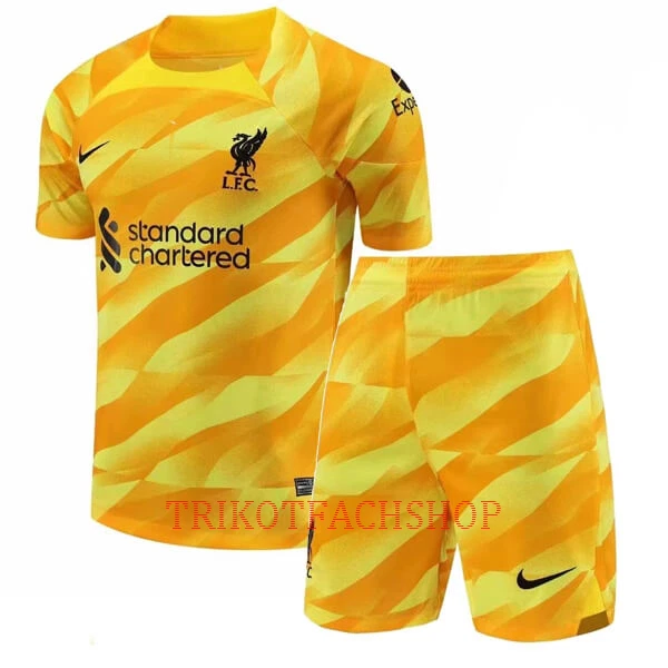 Liverpool Torwart Ausweichtrikot 23/24 für Kinder