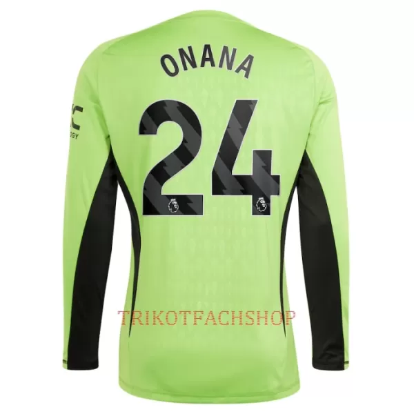 Manchester United Onana 24 Torwart Heimtrikot 23/24 Langarm für Herren