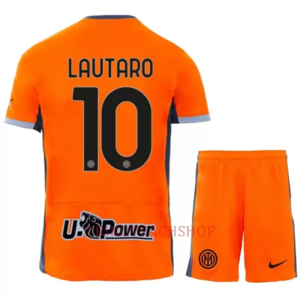 Inter Milan Lautaro Martínez 10 Ausweichtrikot 23/24 für Kinder