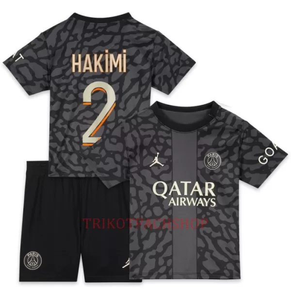 Paris Saint-Germain Achraf Hakimi 2 Ausweichtrikot 23/24 für Kinder