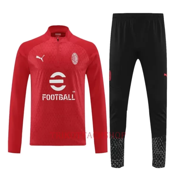 AC Milan Trainingspullover-Set 23/24 für Herren Rot