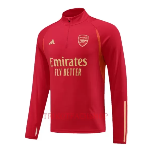 Arsenal Trainingspullover-Set 23/24 für Herren Rot