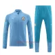 Manchester City Trainingsjackenanzüge 23/24 für Herren Blau