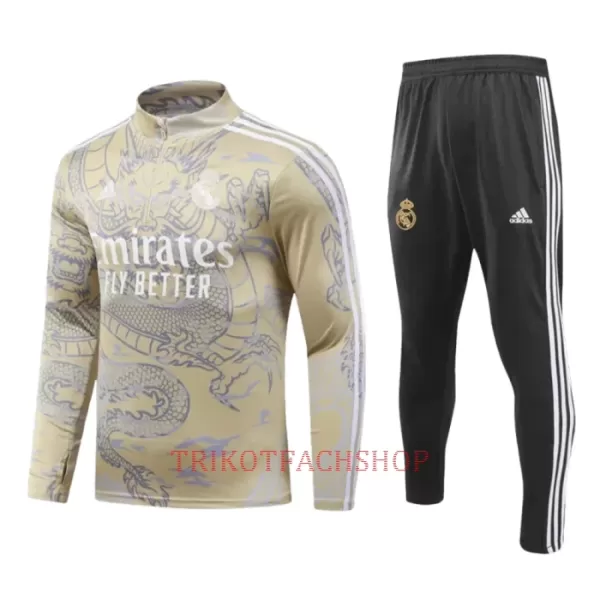 Real Madrid Trainingspullover-Set 23/24 für Herren Gelb