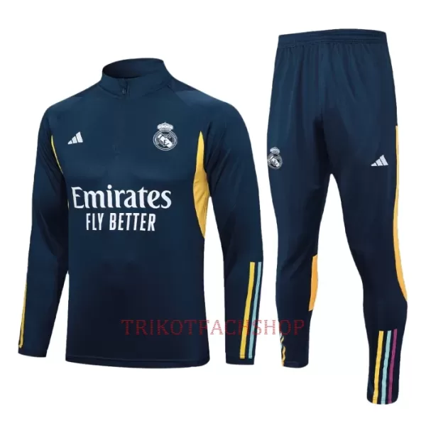 Real Madrid Trainingspullover-Set 23/24 für Herren Navy