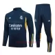 Real Madrid Trainingspullover-Set 23/24 für Herren Navy