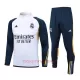 Real Madrid Trainingspullover-Set 23/24 für Herren Weiß