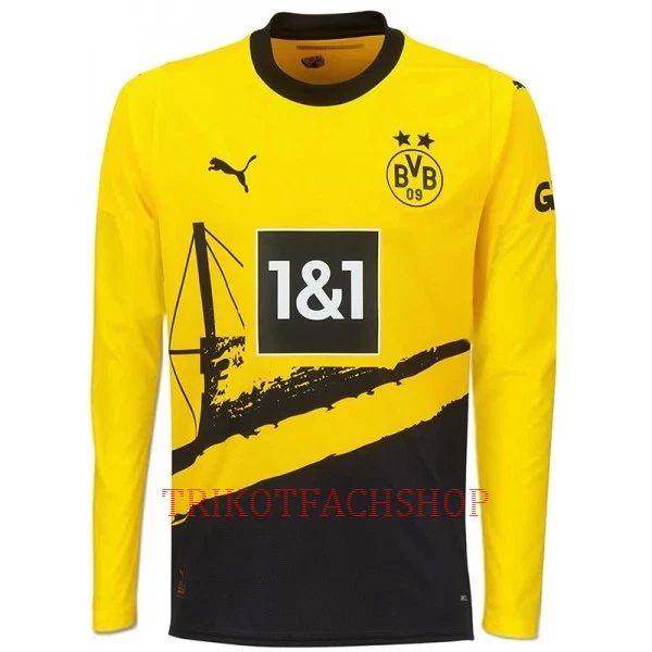 Borussia Dortmund Heimtrikot 23/24 Langarm für Herren