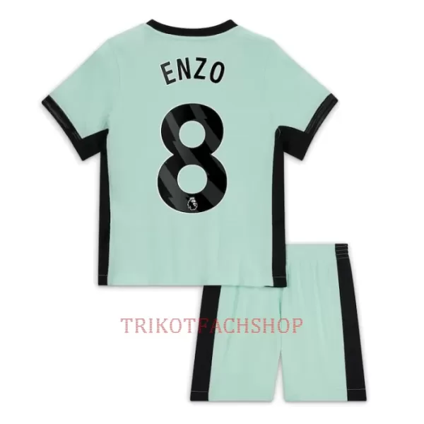 Chelsea Enzo Fernández 8 Ausweichtrikot 23/24 für Kinder