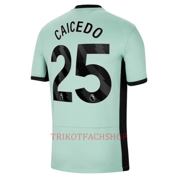 Chelsea Moisés Caicedo 25 Ausweichtrikot 23/24 für Herren