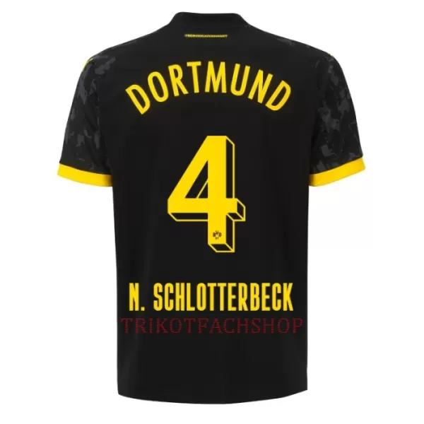 Borussia Dortmund Nico Schlotterbeck 4 Auswärtstrikot 23/24 für Herren