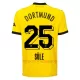 Borussia Dortmund Niklas Sule 25 Heimtrikot 23/24 für Herren