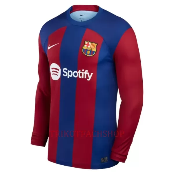 FC Barcelona Heimtrikot 23/24 Langarm für Herren