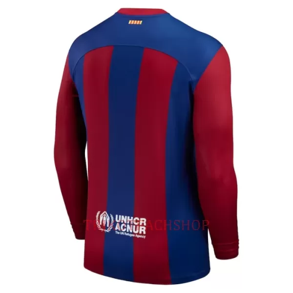 FC Barcelona Heimtrikot 23/24 Langarm für Kinder