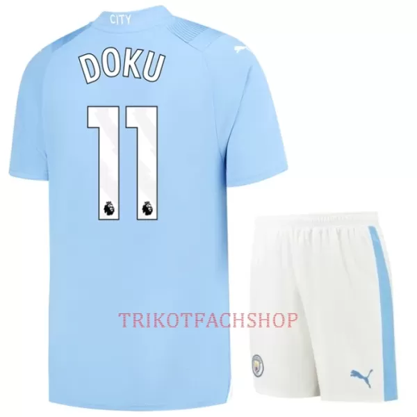 Manchester City Jérémy Doku 11 Heimtrikot 23/24 für Kinder