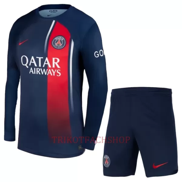 Paris Saint-Germain Heimtrikot 23/24 Langarm für Kinder