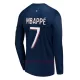 Paris Saint-Germain Kylian Mbappé 7 Heimtrikot 23/24 Langarm für Herren