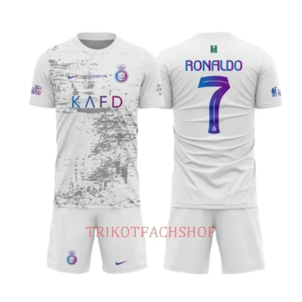 Al-Nassr FC Cristiano Ronaldo 7 Ausweichtrikot 23/24 für Kinder