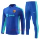 Barcelona Dark Trainingspullover-Set 23/24 für Kinder Blau