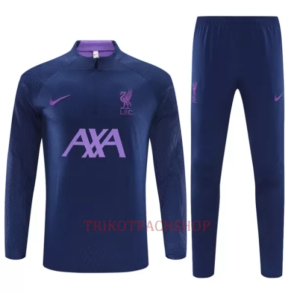 Liverpool Trainingspullover-Set 23/24 für Kinder Navy