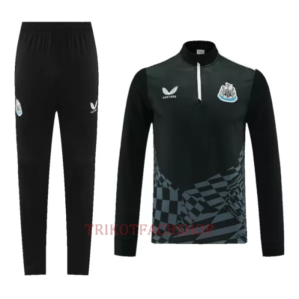 Newcastle United Trainingspullover-Set 23/24 für Herren Schwarz