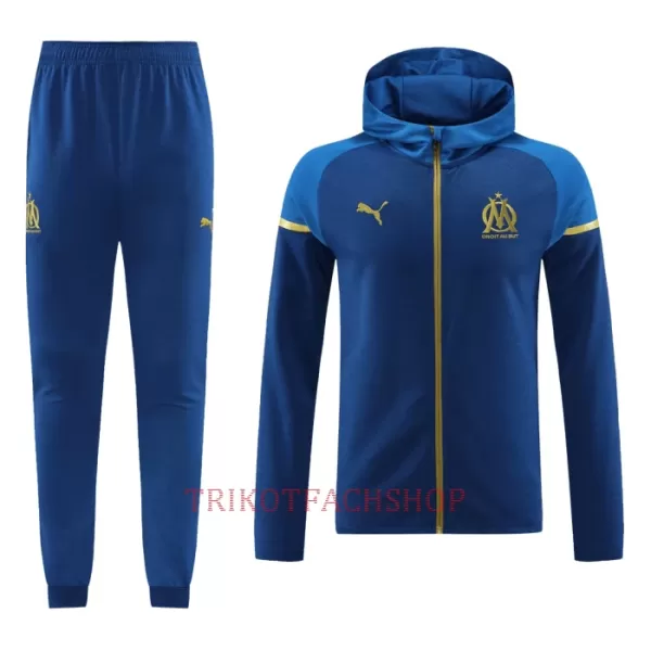 Olympique de Marseille Trainingsjacke mit Kapuze 23/24 für Herren Navy