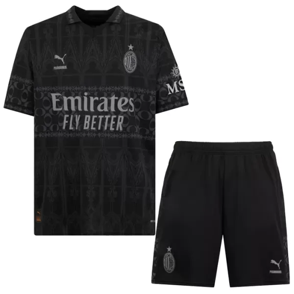 AC Milan 4.Trikot 23/24 für Kinder Schwarz