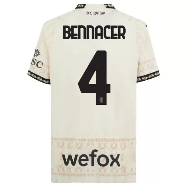 AC Milan Ismael Bennacer 4 4.Trikot 23/24 für Herren Weiß